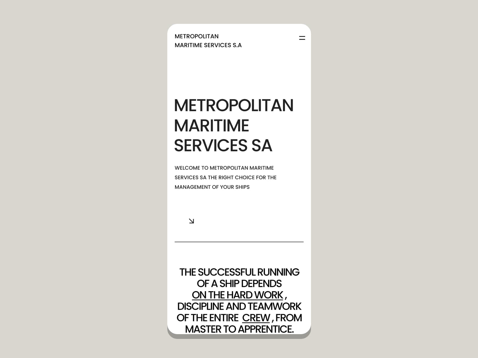 Metropolitan MSSA on a phone