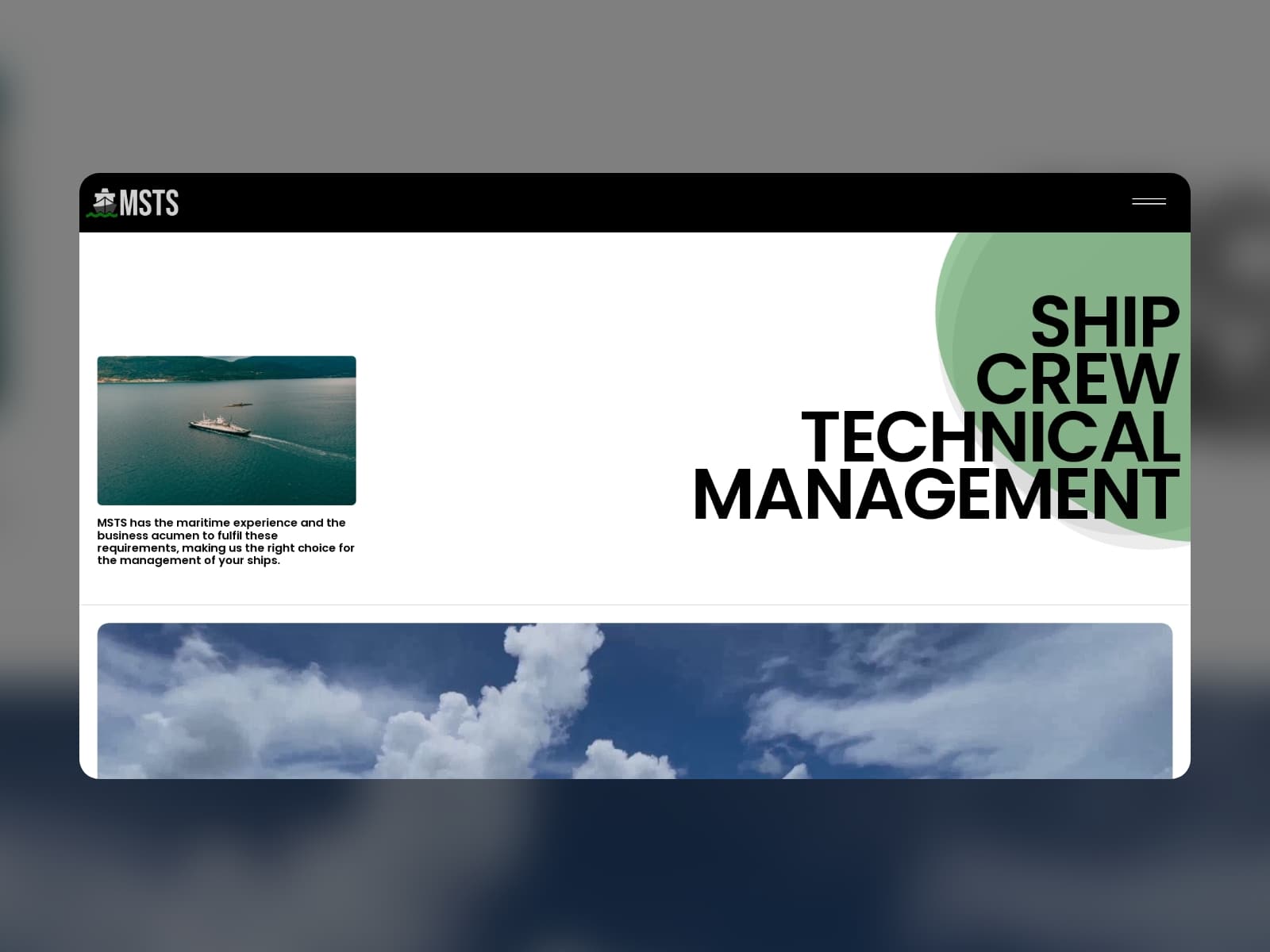 The MSTS home page